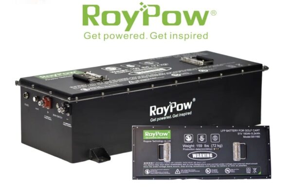 Roypow Golfcart lithium battery