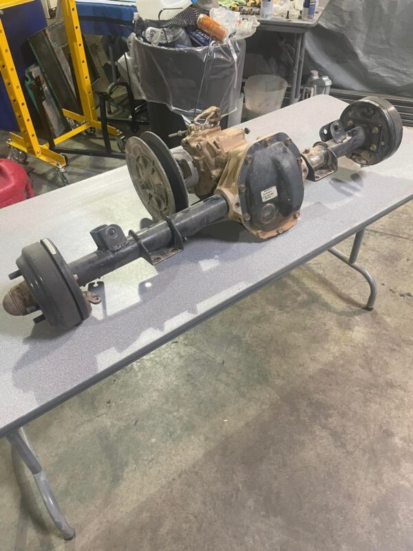 Yamaha transaxle gas model