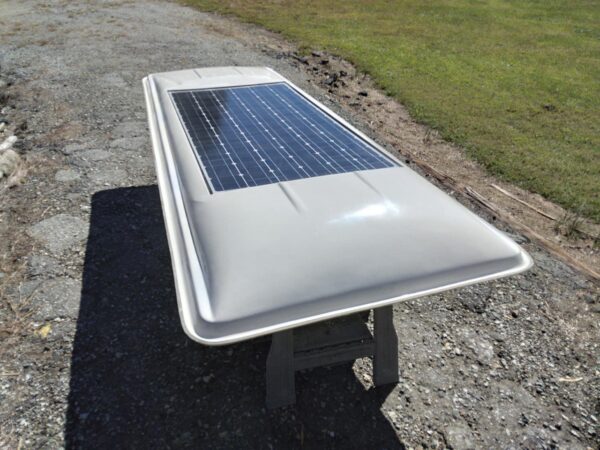 Solar golf cart roof