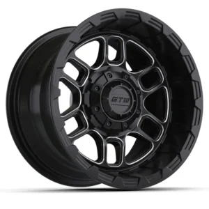 GTW Titan Black Machined Wheel