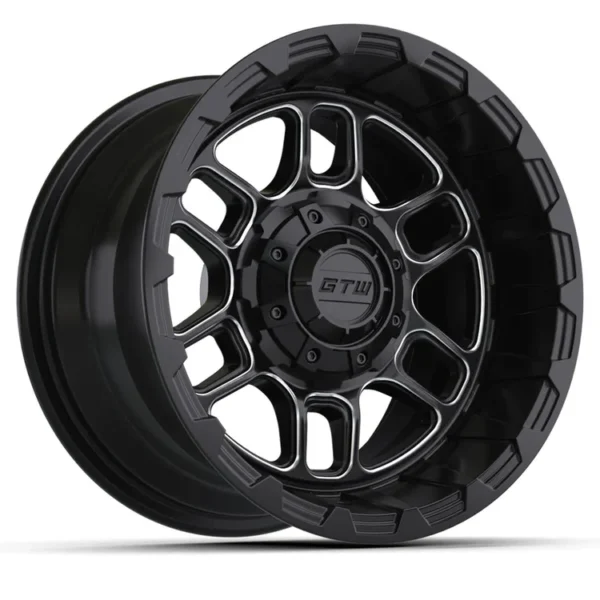 GTW Titan Black Machined Wheel