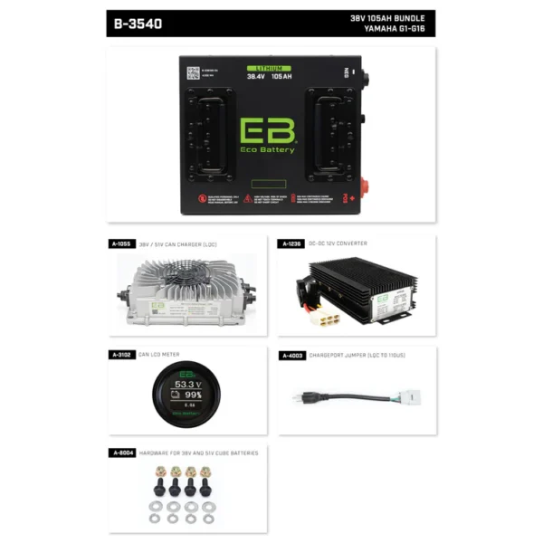 Eco Battery 36V 105Ah Lithium