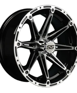 Golf Cart GTW Machined Wheels