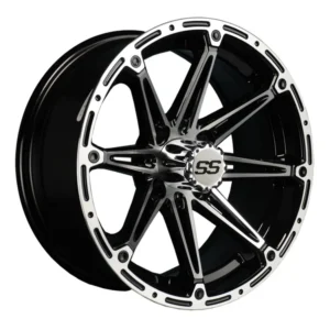 Golf Cart GTW Machined Wheels