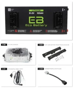 Eco Battery Gen 3 48V Lithium Bundle Kit