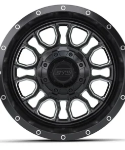 GTW Volt Black Machined Wheel
