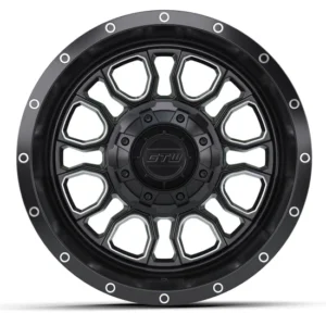 GTW Volt Black Machined Wheel