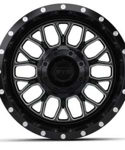 GTW Helix Black Machined Wheel