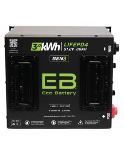 51V 60Ah Cube LiFePO4 Gen3 Battery