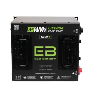 51V 60Ah Cube LiFePO4 Gen3 Battery