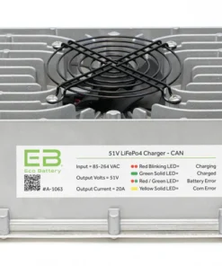 51V 20A LiFePO4 Charger
