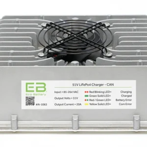 51V 20A LiFePO4 Charger