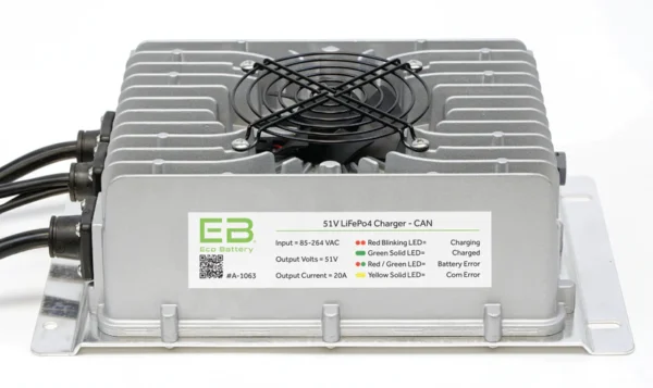 51V 20A LiFePO4 Charger
