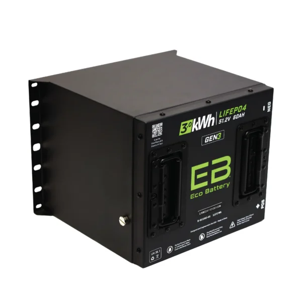 51V 60Ah Cube LiFePO4 Gen3 Battery - Image 4